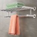 IHP Wall Mounted Towel Rack Bathroom Hotel Rail Holder Storage Shelf Stainless Steel by Inter House Product - B01IE8FVGM